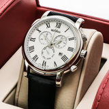 GEOVANI - Swiss Chronograph Watch - GOC555-SL-1 Swiss Chronograph Quartz 45mm GOC555 50m (5 ATM, 169 ft)