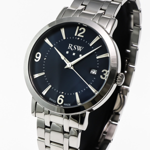 RSW - NEW MODEL - Quartz - RSWM113-SS-9  Swiss made Ronda 42mm RSWM113 50m (5ATM)