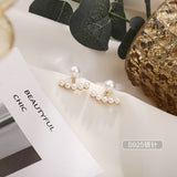 Women's Love Pearl Earrings Stylish Fashion Stud Jewerly for Special Occasions