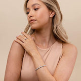 Tennis Bracelets for Men Women • 2 Pack Gold & Silver • 17cm 19cm 21cm