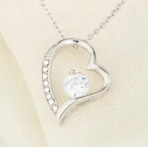 Heart Classic Zircon • Forever Love • Stainless Steel Jewelry Necklace