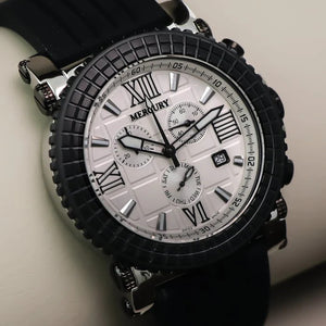 Mercury - Swiss Chronograph - ME10210-SBX-1 Swiss Chronograph Quartz 44 mm ME1021