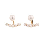 Women's Love Pearl Earrings Stylish Fashion Stud Jewerly for Special Occasions
