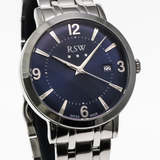 RSW - NEW MODEL - Quartz - RSWM113-SS-9  Swiss made Ronda 42mm RSWM113 50m (5ATM)