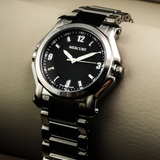 Mercury - Swiss Quartz - ME1080-SS-3 Swiss Quartz  33 mm ME1080 50m (5 ATM, 169 ft)