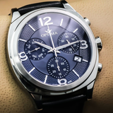 Optima - Swiss Made Chronograph - OSC449-SL-9 Quartz Chronograph
 44.15mm OSC449 50 m (5 ATM / 139 ft)