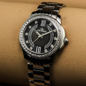 Optima - Swiss Watch - OSL346-SS-S-8
 Quartz
 41.40 mm OSL346 30 meters (3 ATM / 100 feet)