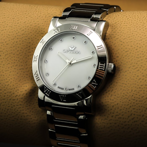 Optima - Swiss Watch - OSL385-SS-7 Swiss made Quartz 36.45 mm OSL385 50 m (5 ATM / 169 ft)