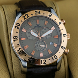 OPTIMA - Swiss Chronograph - OSC333-SRL-4   Swiss Ronda 44.5 mm OSC333 50 m (5 ATM / 169 ft)