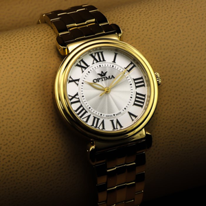 Optima - Swiss Watch - OSL365-GG-1  Swiss Ronda Quartz 35mm OSL365 50 m (5 ATM / 169 ft)