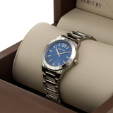 Mercury - Swiss Watch - ME340-SS-9
 Quartz
 36 mm ME340 50m (5 ATM, 169 ft)