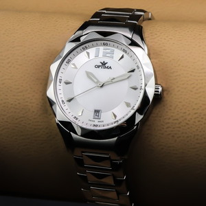 Optima - Swiss Watch - OSL268-SS-7
 Quartz
 40 mm  OSL268 50 meters (5 ATM / 169 feet)