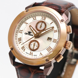 Optima - Swiss Dual Time - OSC241-CRL-7 Quartz
 43mm OSC241 30 m (3 ATM / 100 ft)