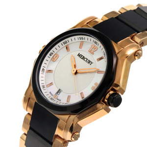 MERCURY - Swiss Watch - ME1080-RB-1
 Quartz
 37 mm ME1080 30 meters (3 ATM, 100 feet)