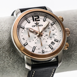 Optima - Swiss Chronograph - OSC399-SRL-1
 Swiss Quartz Chronograph 45mm OSC399 30 m (3 ATM / 100 feet)