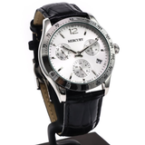 MERCURY - Swiss Made Watch - MEC470-SL-1 Quartz
 43 mm MEC470 50m (5 ATM, 169 ft)