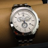 Optima - Swiss Chronograph - OSC391-SS-1 Swiss Ronda 46mm OSC391 30 m (3 ATM / 100 feet)