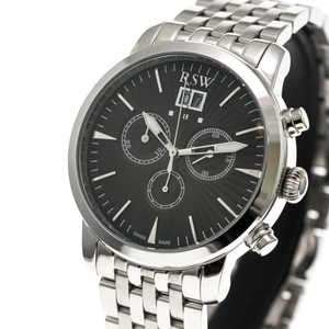 RSW - Swiss chronograph - RSWC111-SS-3 Swiss Chronograph Ronda 44 mm RSWC111 50 m (5 ATM / 169 ft)