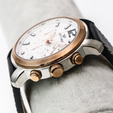 Optima - Swiss Chronograph - OSC399-SRL-1
 Swiss Quartz Chronograph 45mm OSC399 30 m (3 ATM / 100 feet)