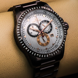 Optima - Swiss Made Chronograph - OSC281-CC-1
 Quartz
 45mm OSC281 50 m (5 ATM / 169 ft).