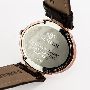 Murex
 Swiss Ronda 43 mm RSL850 30 m (3 ATM / 100 ft)