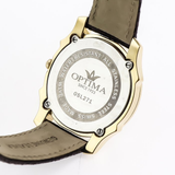 Optima - Swiss Watch - OSL271-GL-4
 Swiss made Ronda 38 mm OSL271 30 meters (3 ATM / 100 feet)