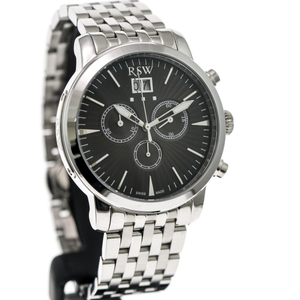 RSW - Swiss chronograph - RSWC111-SS-3 Swiss Chronograph Ronda 44 mm RSWC111 50 m (5 ATM / 169 ft)