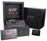 RSW - Swiss chronograph - RSWC111-SS-3 Swiss Chronograph Ronda 44 mm RSWC111 50 m (5 ATM / 169 ft)