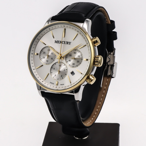 Mercury - Swiss Chronograph - ME395-SGL-1 
 Swiss Chronograph Quartz 47mm. ME395 50m (5 ATM, 169 ft)