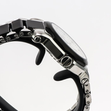 Mercury - Swiss Chronograph - ME1075-SB-7
 Quartz
 42.5 mm ME1075 30 meters (3 ATM, 100 feet)