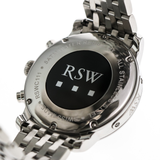 RSW - Swiss chronograph - RSWC111-SS-3 Swiss Chronograph Ronda 44 mm RSWC111 50 m (5 ATM / 169 ft)