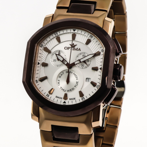 Optima - Swiss Chronograph - OSC243-RC-1 Swiss Chronograph Quartz 40mm x44mm OSC243 30 m (3 ATM / 100 ft)