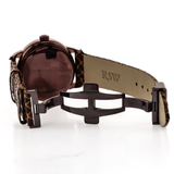 RSW - Swiss Watch - RSW9141-CL-4   Swiss made Quartz 46.75 mm RSW9141 Brown Genuine Leather Strap with butterfly clasp. 21.60mm width