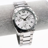 MERCURY - Swiss Made Watch - MEC470-SS-1 Quartz
 43 mm MEC470 50m (5 ATM, 169 ft)