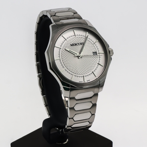 Mercury - MEM465-SS-1  Swiss made Ronda Quartz 44 mm MEM465 50m (5 ATM, 169 ft)