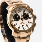 Optima - Swiss Chronograph - OSC275-RR-1  Swiss Ronda Chronograph 43 mm OSC275 30 m (3 ATM / 100 feet)