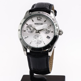 MERCURY - Swiss Made Watch - MEC470-SL-1 Quartz
 43 mm MEC470 50m (5 ATM, 169 ft)
