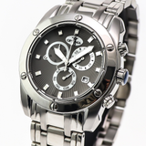 Optima - Swiss Chronograph - OSC293-SS-2  Swiss Quartz 45mm OSC293 50 m (5 ATM / 169 ft).