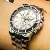 Optima - Swiss Chronograph - OSC422-SS-1
 Chronograph Swiss Ronda Quartz 45 mm OSC422 50 m (5 ATM / 169 ft)