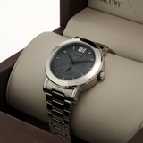 Mercury - Swiss made retrograde watch - ME290-SS-2
 Quartz
 45 mm. ME290  50m (5 ATM, 169 ft)