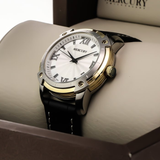 MERCURY - Swiss Watch - ME10240-SGL-1
 Quartz
 38 .5 mm ME10240 100m (10 ATM, 330 ft)