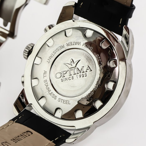 Optima - Swiss Chronograph - OSC328-SL-3 Swiss Ronda
 45.5 mm OSC328 50 m (5 ATM / 169 ft)