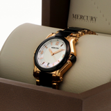 MERCURY - Swiss Watch - ME1080-RB-1
 Quartz
 37 mm ME1080 30 meters (3 ATM, 100 feet)