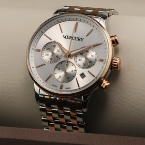 Mercury - Swiss Chronograph - ME395-SR-1  Swiss Chronograph Quartz 47mm ME395 50m (5 ATM, 169 ft)