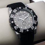 Mercury - Swiss Chronograph - ME10225-SBX-2 
  Swiss Chronograph Quartz 44mm. ME10225 50m (5 ATM, 169 ft)
