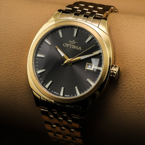 Optima - Swiss Watch - OSM485-GG-2 Swiss Quartz Ronda  41 mm OSM485 50 m (5 ATM / 169 ft)