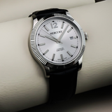 Mercury - Swiss Watch - ME455-SL-1
 Swiss Chronograph Quartz 45 mm ME455 50m (5 ATM, 169 ft)