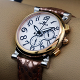 Optima - Swiss Watch - OSL245-SRL-1
 Swiss-made multifunction Ronda 38 mm OSL245 30 meters (3 ATM / 100 feet)