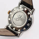 Optima - Swiss Watch - OSL295-SRL-4
 Quartz
 38mm OSL295 50 meters (5 ATM / 169 feet)