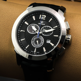Optima - Swiss Chronograph - OSC391-SL-3  Swiss Ronda 46 mm OSC391 30 m (3 ATM / 100 feet)